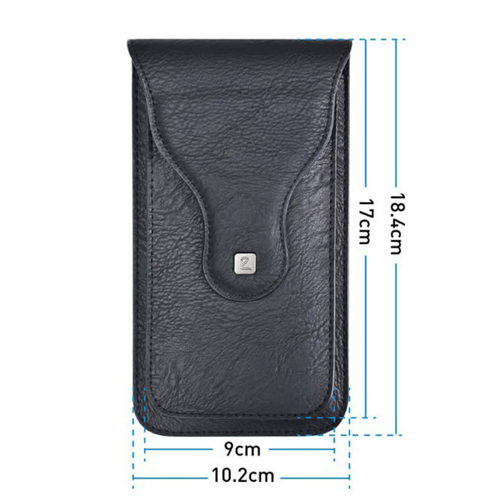 Magnetic Clip Double-layer Mobile Phone Case Belt Bag - image 10