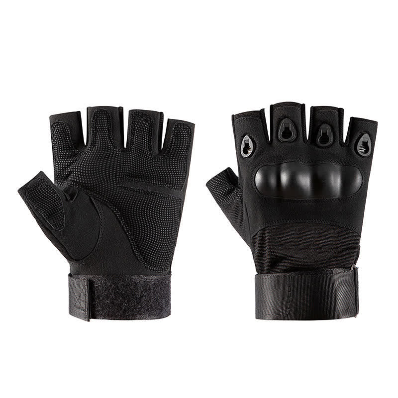Non-Slip Half Finger Hands Protector Tactical Gloves - image 8