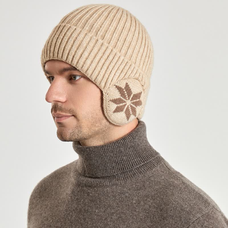 Unisex Winter Warm Thickened Beanie Knitted Hat - image 0