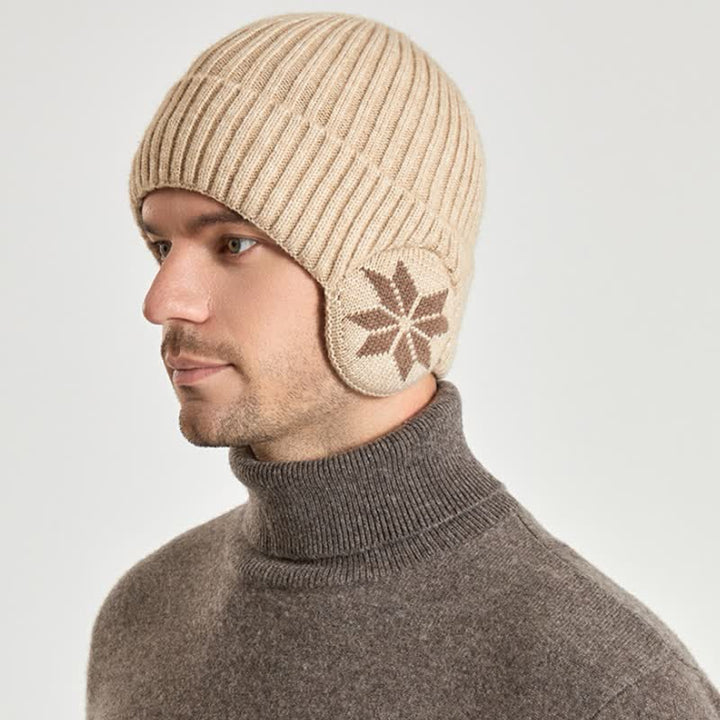 Unisex Winter Warm Thickened Beanie Knitted Hat - image 0