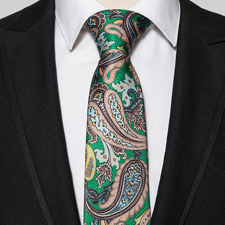 Men's Paisley Necktie - image 5