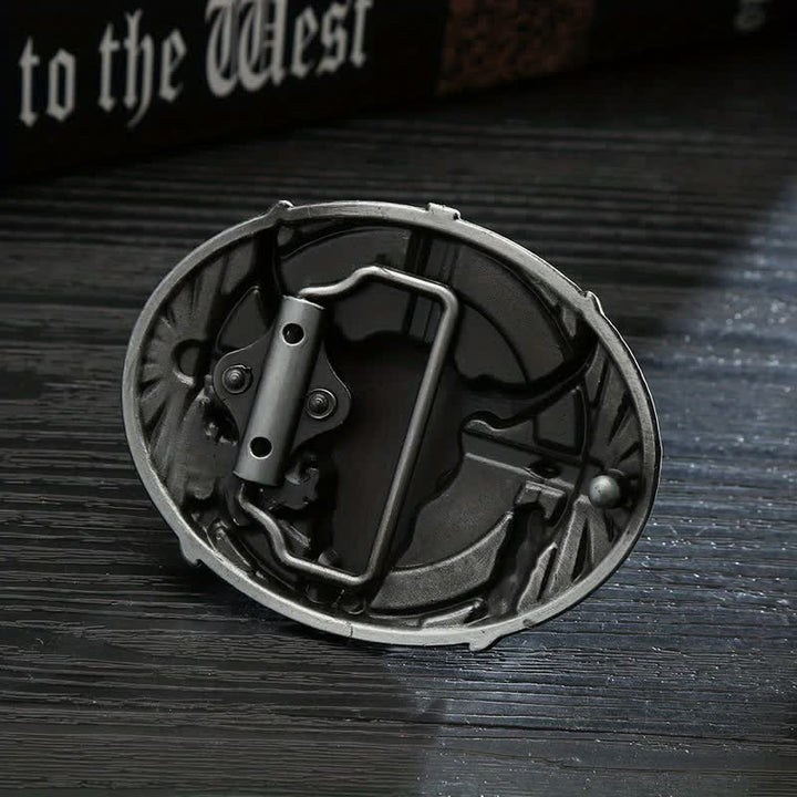 Men's DIY Buckle Leather Belt - image 1
