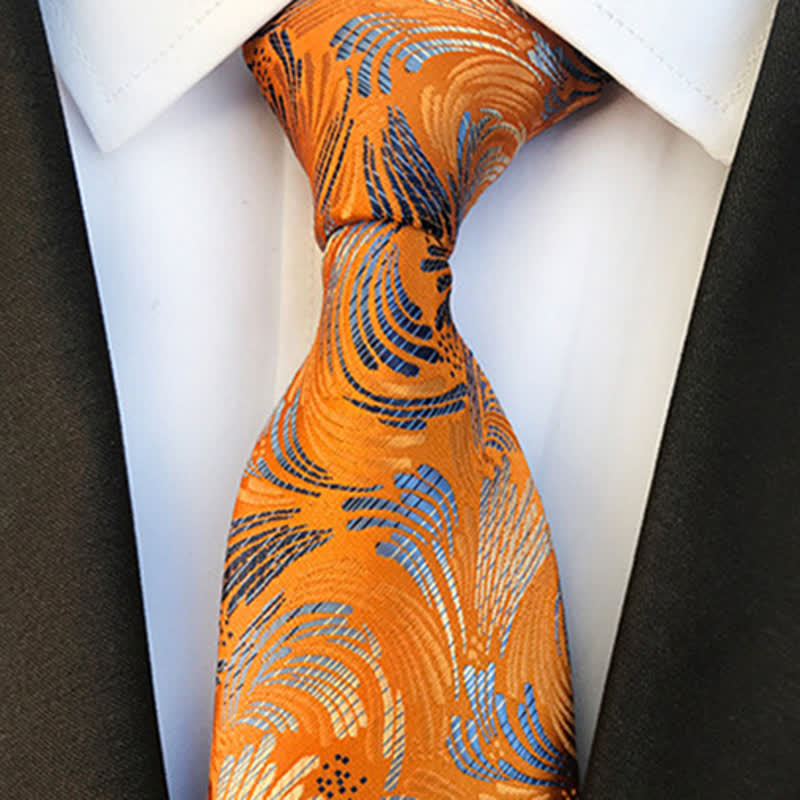 Men's Stunning Printing Pattern Necktie - image 6