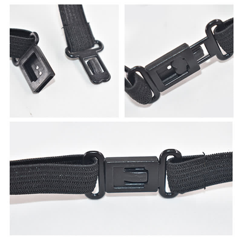 4Pcs Men's Vintage Black Wooden Bow Tie Set - image 5
