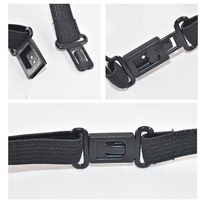 4Pcs Men's Vintage Black Wooden Bow Tie Set - image 5