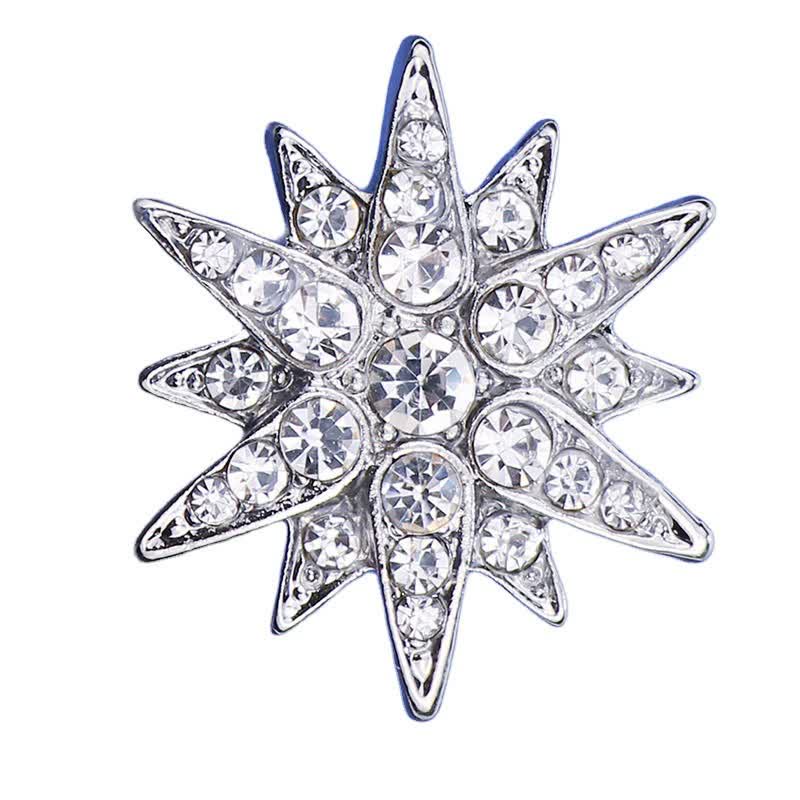 Men's Stunning Hexagram Star Brooch - image 4