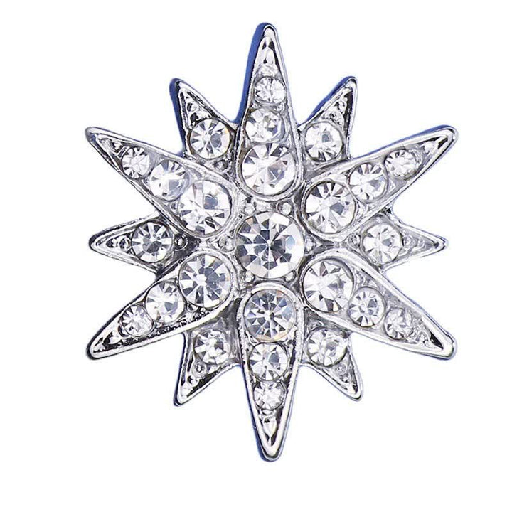 Men's Stunning Hexagram Star Brooch - image 4
