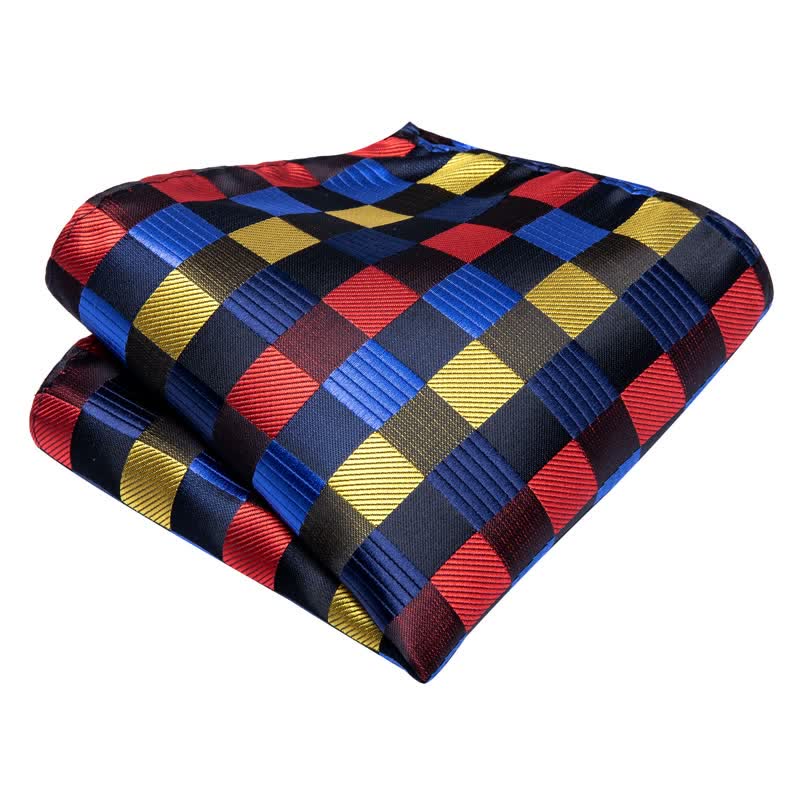 3Pcs Men's Chic Colorful Striped Necktie Set - image 2