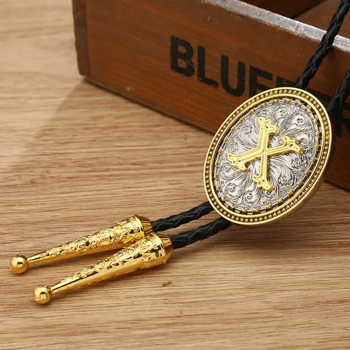 Western Cowboy Shirt Accessory Alphabet A To Z Bolo Tie - X - image 27