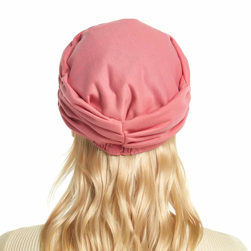 Women's Soft-Brimmed Hat Pleated Baseball Cap - image 17