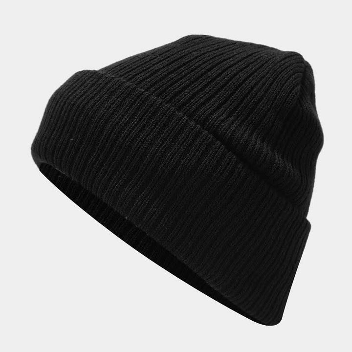 3Pcs Unisex Solid Color Twill Hat Scarf Gloves Set - image 13