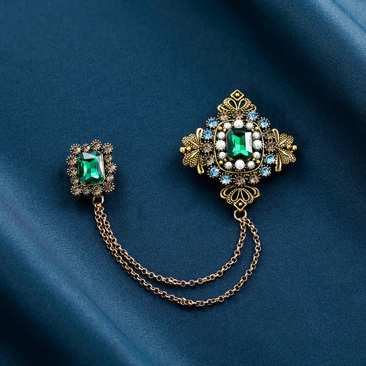 Women's Baroque Palace Chain Brooch  - image 5