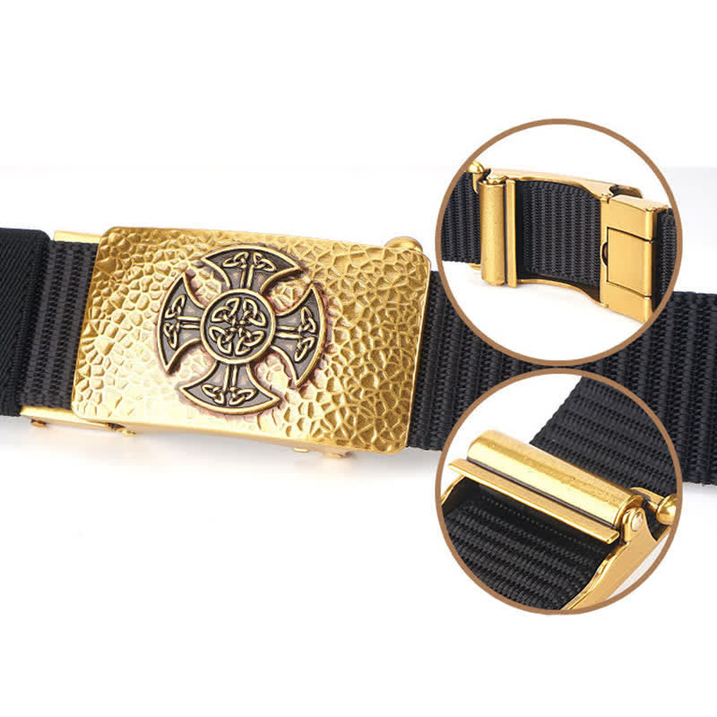 Men's Retro Style Leisure Nylon Belt - image 6