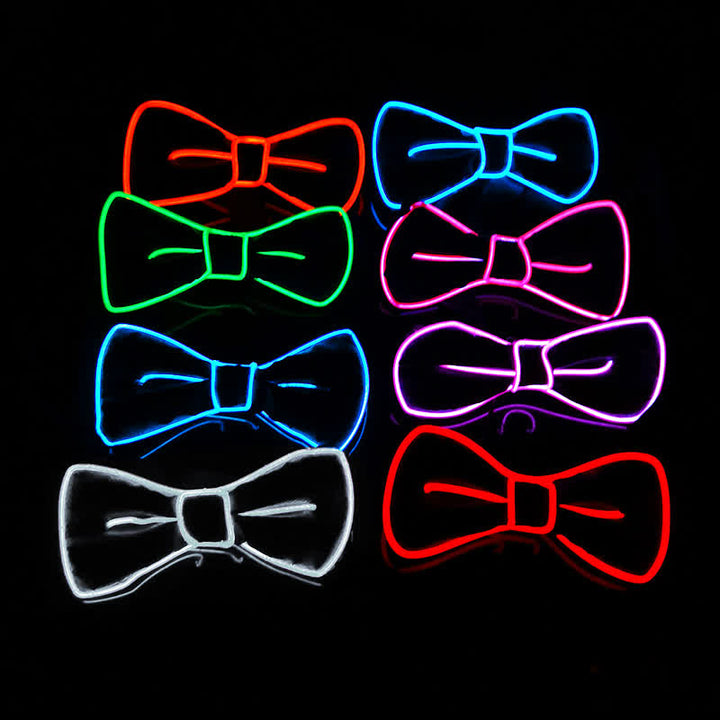 Men's LED Luminous Glowing Bow Tie - image 2