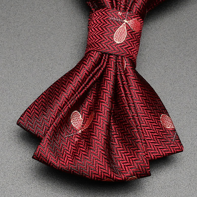 Men's Deluxe Burgundy Tennis Racquet Bow Tie - image 3
