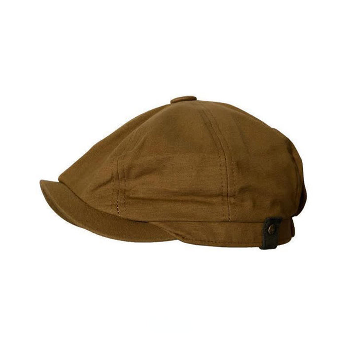 British Newsboy Cotton Octagonal Beret Cap - image 5