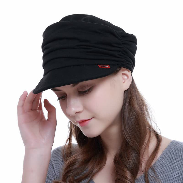Women's Soft-Brimmed Hat Pleated Baseball Cap - image 3