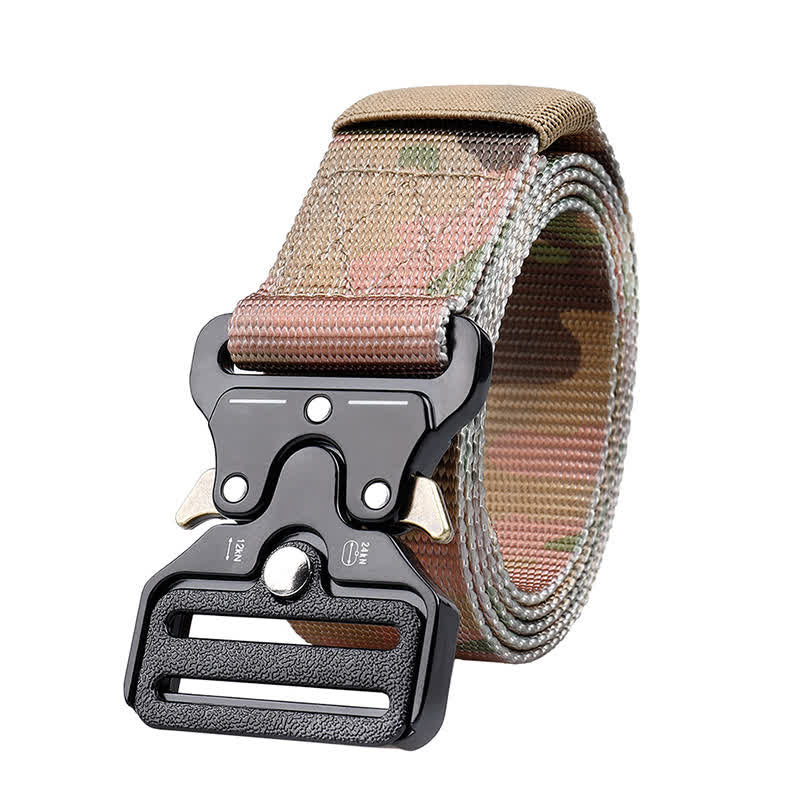 Men's Tactical Duty Adjustable Belt - Camouflage - 50" - image 13