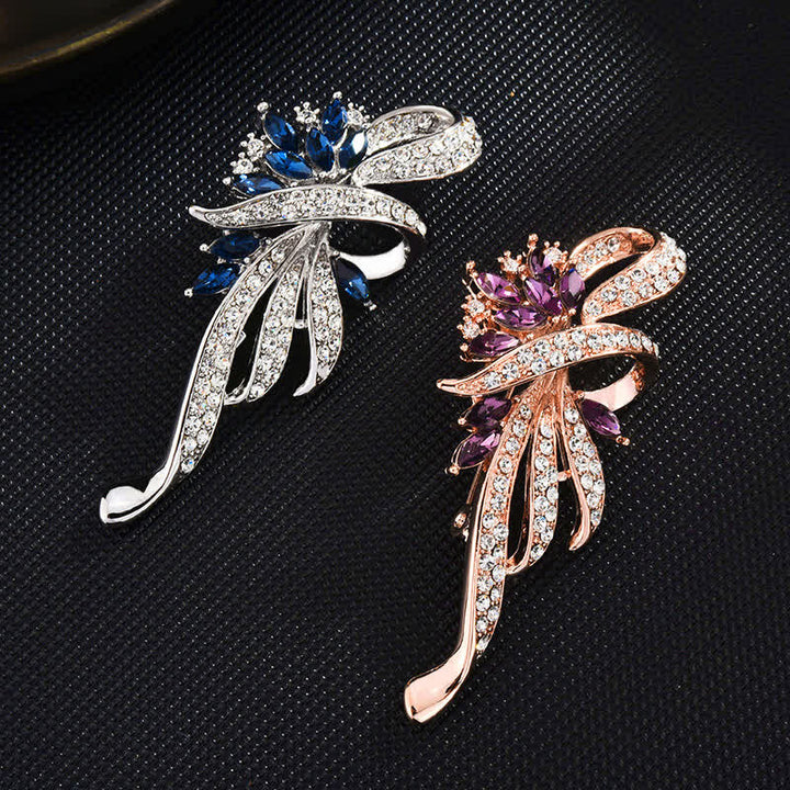 Women's Charming Bauhinia Flower Brooch - image 2