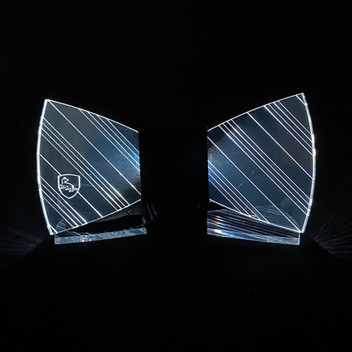 7 Colors Festival Luminous Preppy Acrylic Bow Tie - image 7