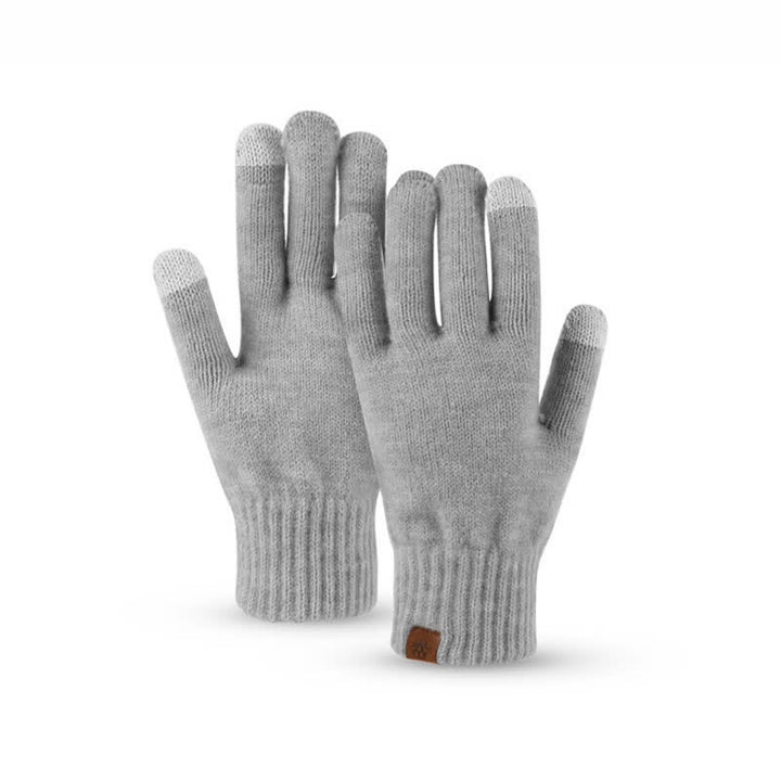 3Pcs Unisex Warm Hat Scarf Gloves Set - image 7