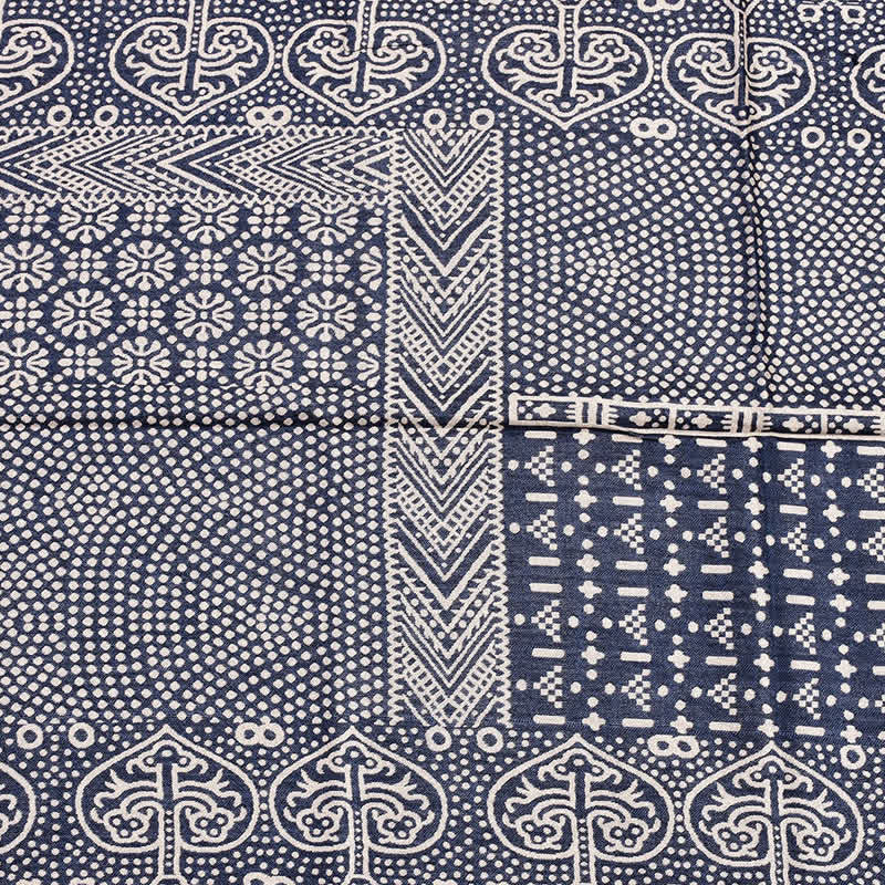 Men's Cotton Linen Lightweight Ethnic Scarf - image 5