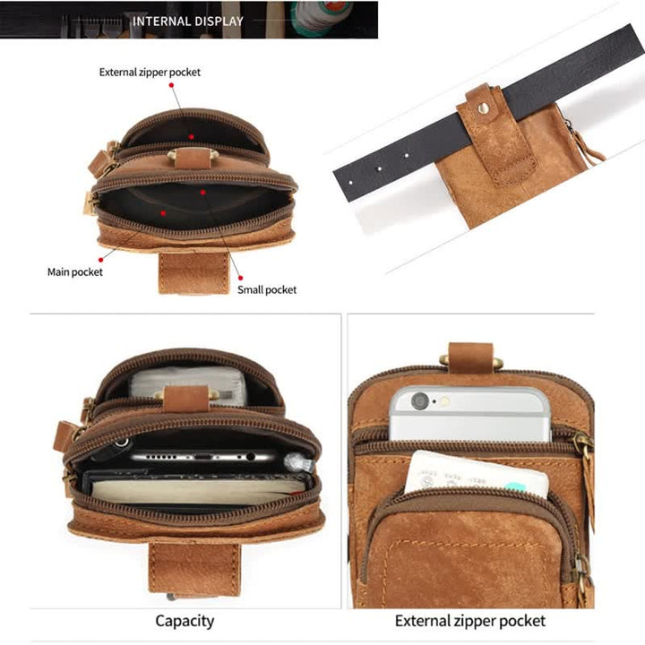 Leisure Sports Large Capicity Business Belt Bag - image 8