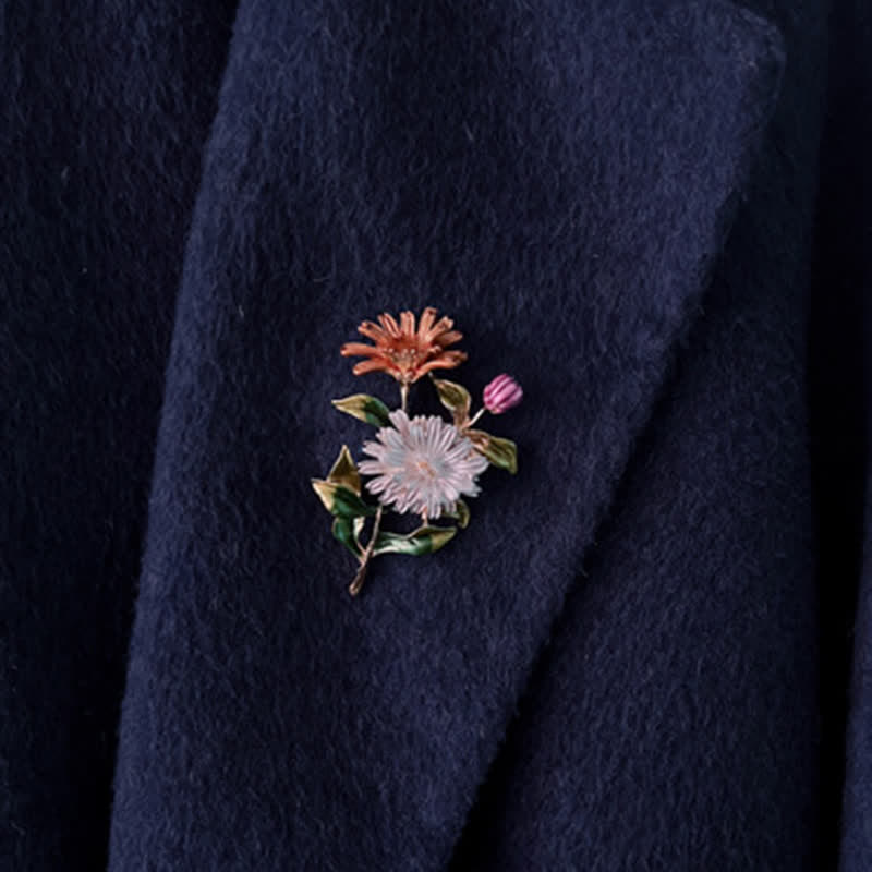 Women's Creative Floral Daisy Brooch - image 4