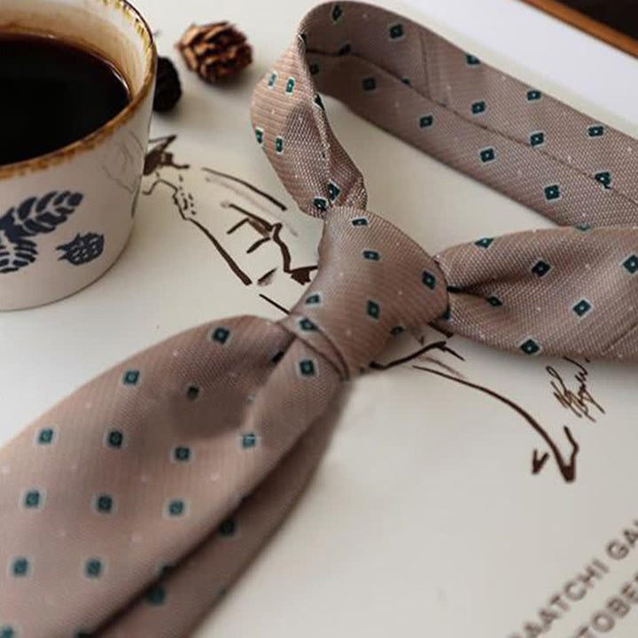 Men's Classic Elegant Floral Necktie - image 12