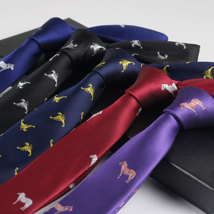 Men's Fun Animal Motifs Necktie - image 0