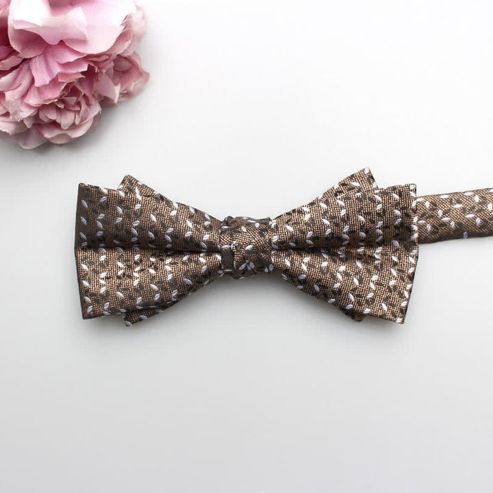 Men's Classical Formal Printed Bow Tie - Style #2 - image 3