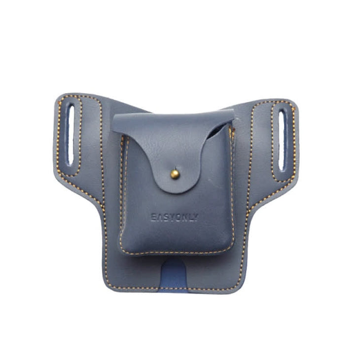 Mobile Phone Storage Fanny Pack Leather Belt Bag - image 4