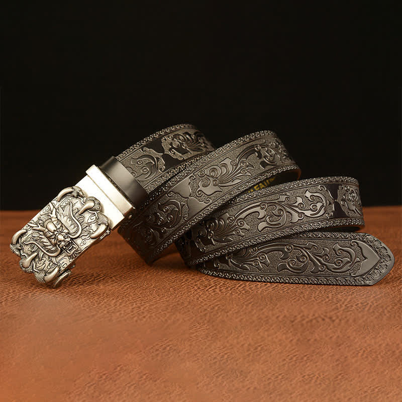 Men's Mighty Dragon Claw Leather Belt - image 20