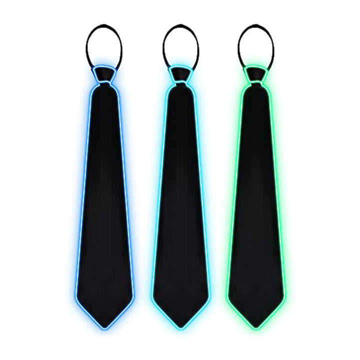 Funny Neon LED Colorful Glowing Necktie - image 3
