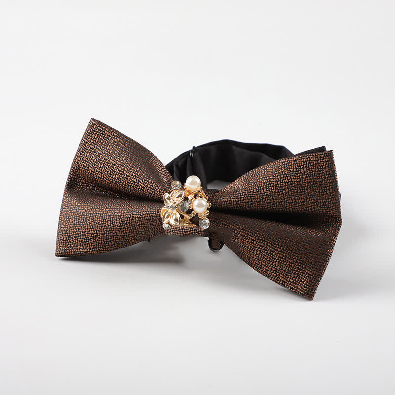 Men's Pearl Formal Tuxedo Bow Tie - image 9