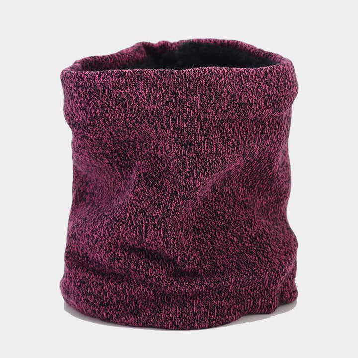 3Pcs Unisex Slouchy Warm Beanie Hat Scarf Gloves Set - image 2