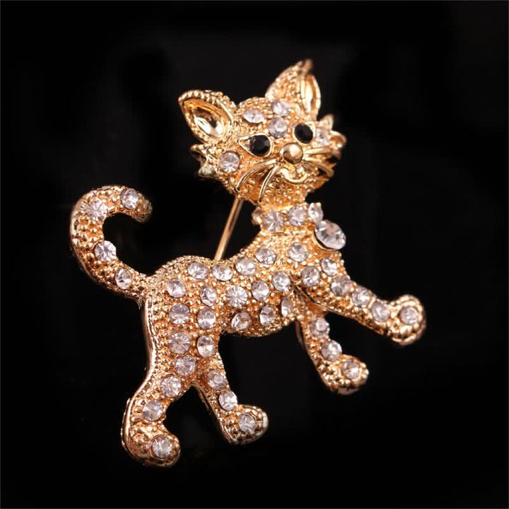 Women's Cute Kitty Cat Brooch - image 3