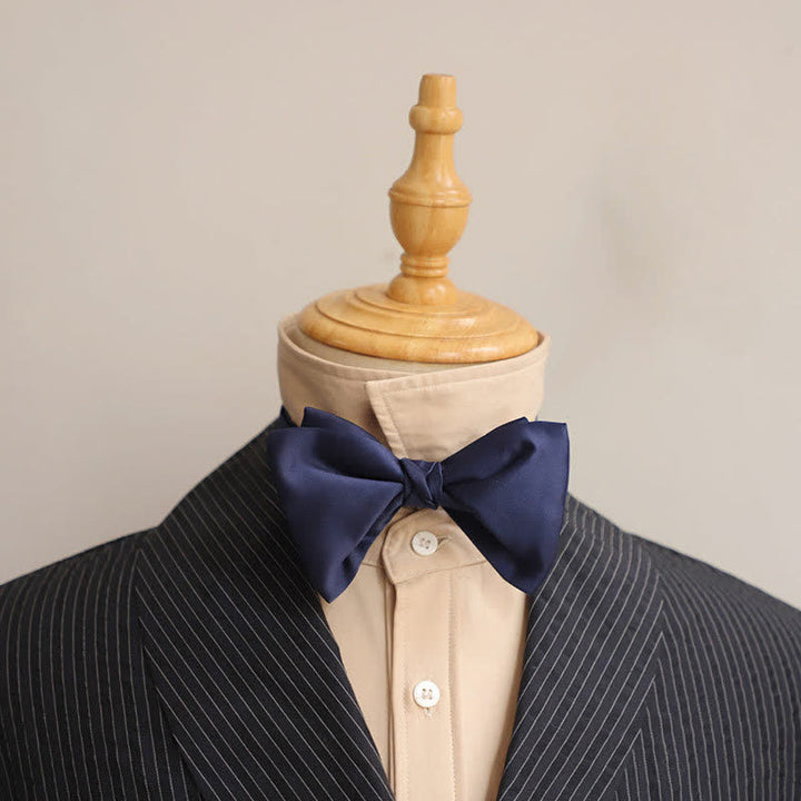 Men's Century Retro Double Layers Bow Tie - image 7