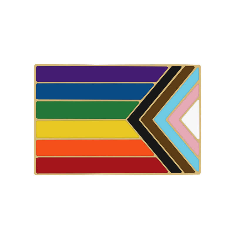 3Pcs Show Your Pride Rainbow Flag Brooch - image 8