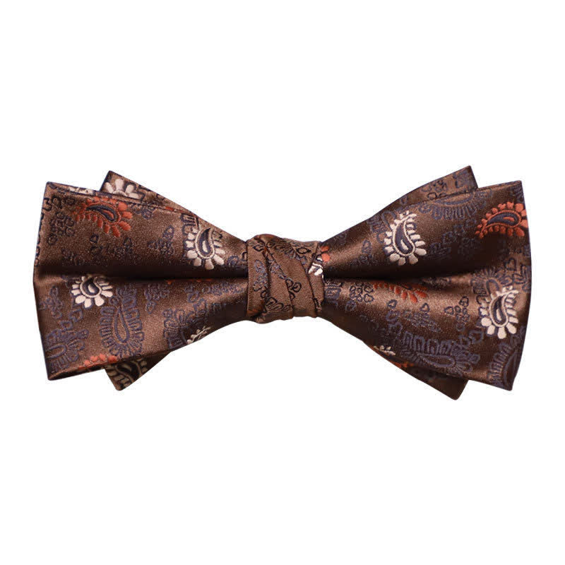 Men's Personality Lord Double Layers Bow Tie - image 7