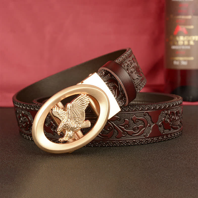 Men's Majesty Soaring Tercel Leather Belt - image 2