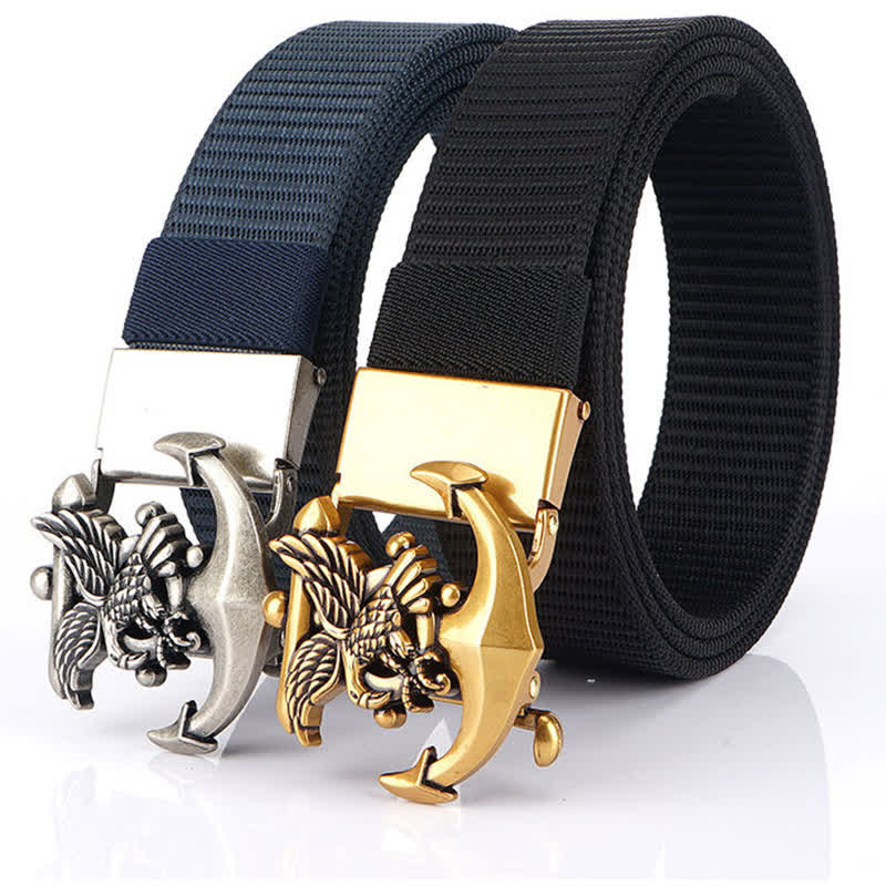 Men's Eagle Anchor Nylon Belt - image 1