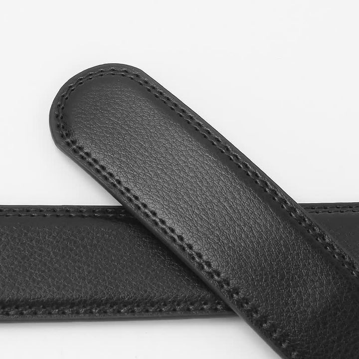 Men's Dragon Business Automatic Ratchet Leather Belt - image 9