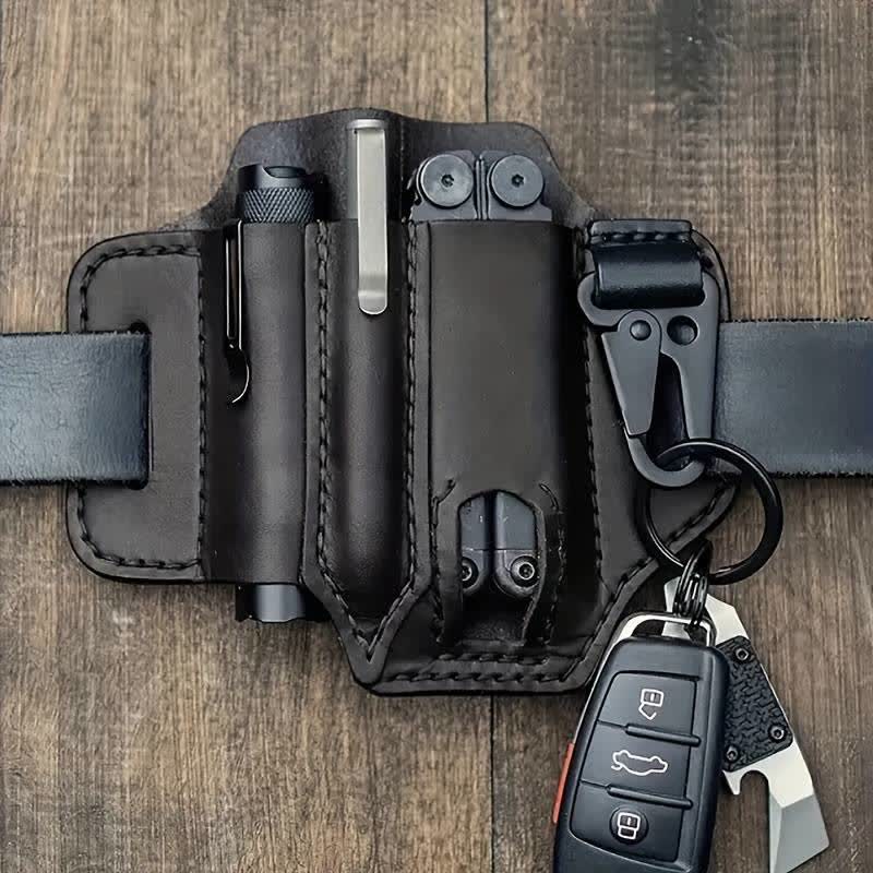 Tactical Multi Tool Pocket Organizer Belt Bag - Black - image 9