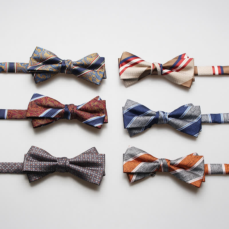 Men's Multi Styles Floral Printed Prom Bow Tie - image 3