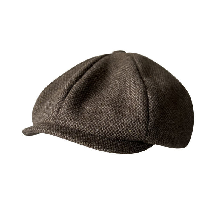Vintage Auburn Newsboy Beret Octagonal Cap - Auburn - XL (24"-24 1/2") - image 0