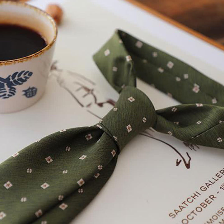 Men's Classic Elegant Floral Necktie - image 2