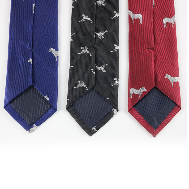 Men's Fun Animal Motifs Necktie - image 4
