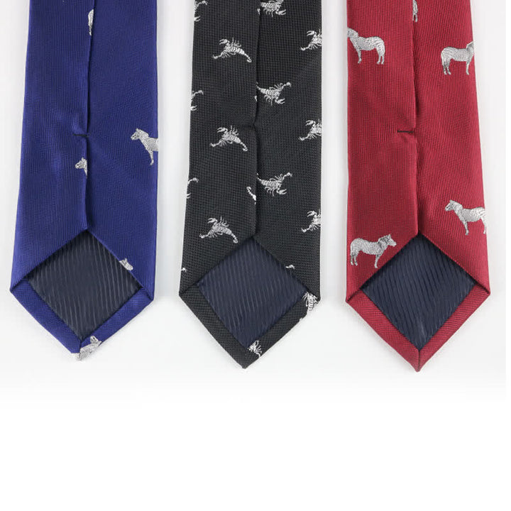 Men's Fun Animal Motifs Necktie - image 4