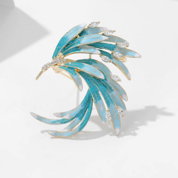 Women's Palace Phoenix Gradient Color Brooch - image 2